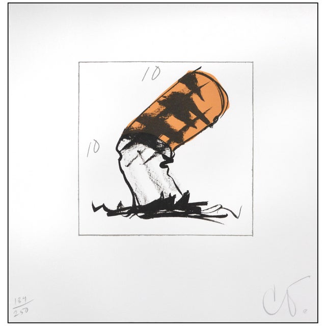 Claes Oldenburg 20th Century Butt for Gantt Lithograph Claes Oldenburg For Sale - Image 4 of 7