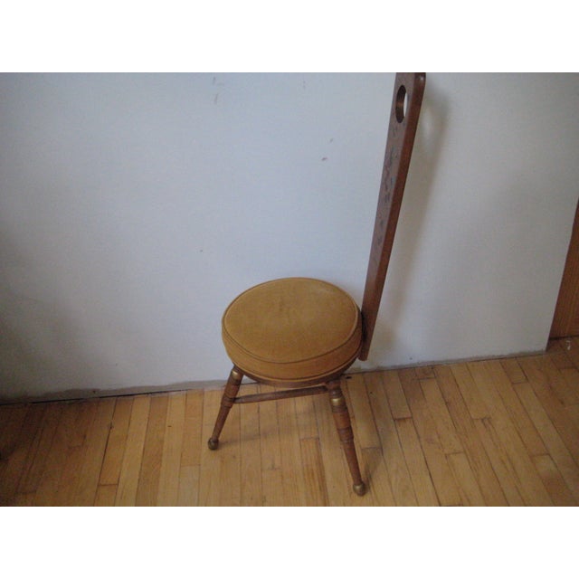 1960s Vintage Gardner Three Leg Spinning Chair Chairish