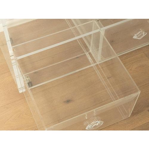 Plastic Acrylic Chest of Drawers, 1980s For Sale - Image 7 of 10