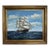 K.Dossi Original Sailing Ship Oil Painting, Nautical Seascape, Maritime Art For Sale