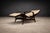 Reclining Sun Chaise Lounge in Hardwood and Ultrasuede by Walter Gerdau, Brazil, 1940s - Lot 82A For Sale - Image 10 of 15