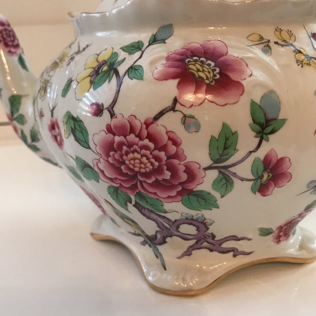 1960’s Vintage Old Foley James Kent Ltd “Chinese Rose” Teapot Chairish
