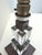 Vintage Art Deco Lamp Base in Wood and Glass, France, 1930 For Sale - Image 6 of 7