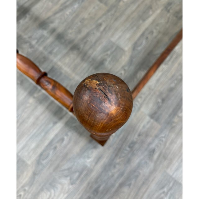 Vintage Full Size Jenny Lind Cannonball Finial Spindle or Spool Bed For Sale - Image 16 of 17