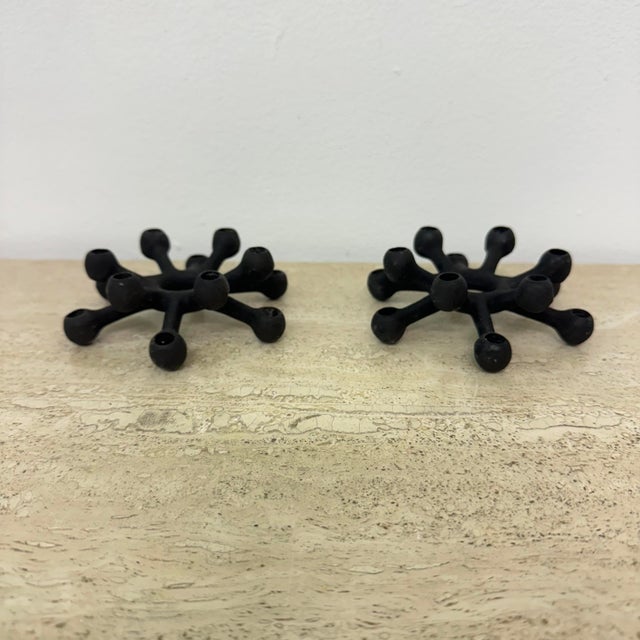 Danish Candleholders by Jens Quistgaard, 1960s, Set of 2 For Sale - Image 17 of 18