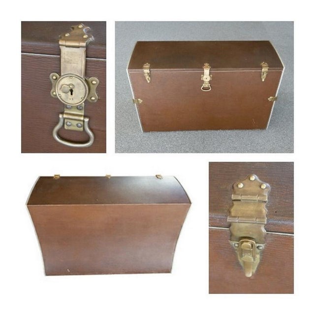 Car Trunk with Drawers, 1890s For Sale - Image 11 of 13