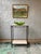 Custom Bronze Iron Console Table With Travertine Shelves For Sale - Image 11 of 12