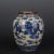 W-16cm,H-20.2cm The product is a vintage Kangxi marked blue and white porcelain jar hand-painted with a cloud and dragon...