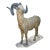 Antique Folk Art, Carved Life Size Mountain Goat - Ram For Sale