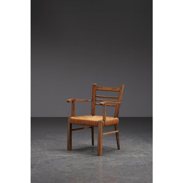 1940s Art Deco Dining Chairs, 1940s, Set of 4 For Sale - Image 5 of 18