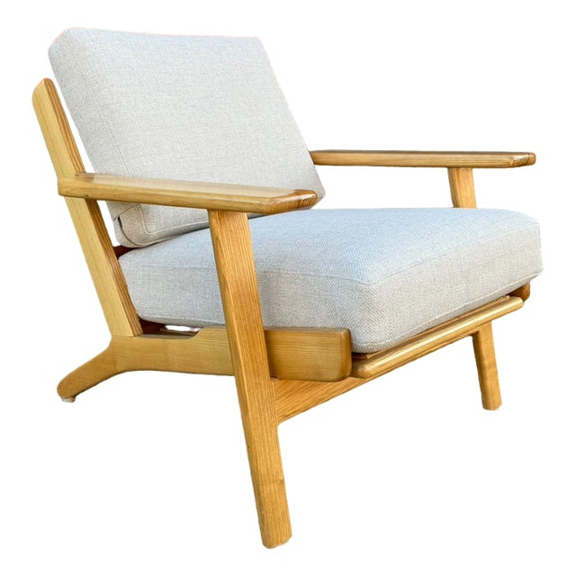 Ge-290 Lounge Chair by Hans J. Wegner for Getama, Denmark, 1960s For Sale