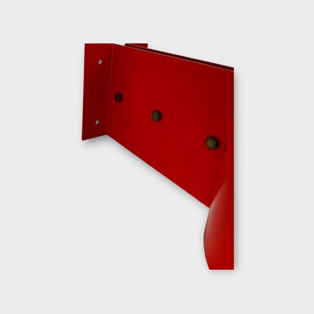 Metal Large Danish Wall Lamp, 1970s For Sale - Image 7 of 9