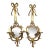 Late20C French Maker Louis XVI Antique Bronze Sconces Wall Lamps -Pair For Sale