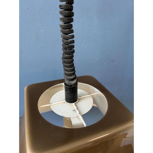 Acrylic Glass Witch Hat Pendant Lamp from Willem Hagoort For Sale - Image 10 of 11