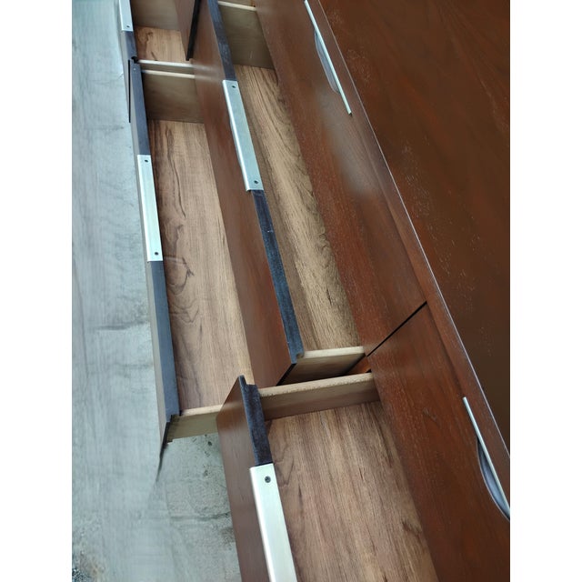 Kent Coffey Tableau Lowboy Dresser Mid Century Modern For Sale - Image 9 of 11