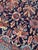 Cotton-Candy Hydrangea with Protective Evil Eye Antique Bibikkibad Rug 8.7 x 11.9 For Sale - Image 9 of 14