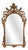 Large 20th Century Baroque Gilt Mirror by Deknudt, Belgium, 1960s For Sale