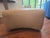 A sculptural Vladimir Kagan tan leather lounge chair set, including two lounge chairs and two matching ottomans. This set...