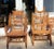A Pair of American Antique Woven Wicker Rocking Chairs For Sale - Image 10 of 12