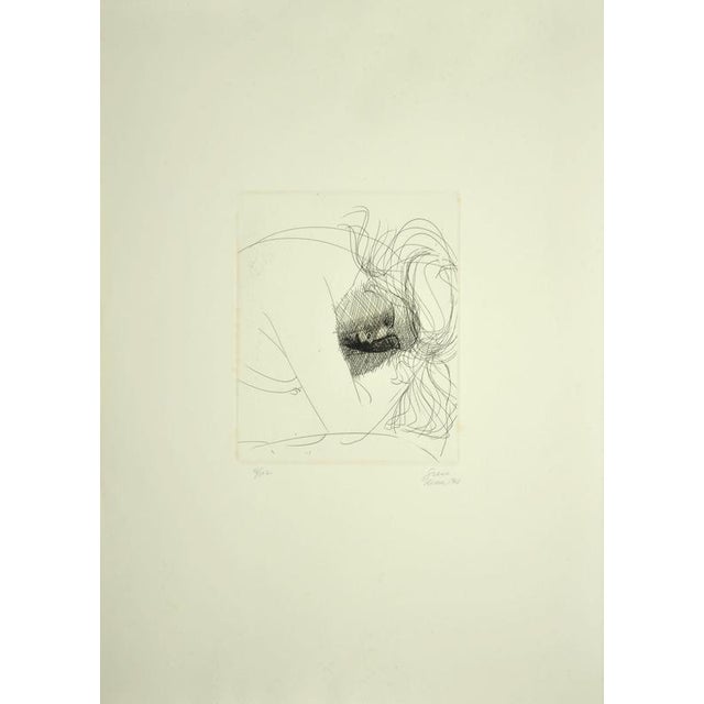Hand signed. Edition of 102 copies (16/102), etching on copper. Image dimensions: 21 x 25 cm. This is one of the artworks...