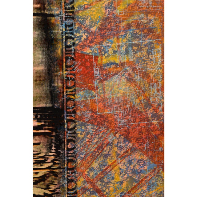 Judith Lipnik Perlow Column Series (Large Iv) 2003 Signed Serigraph on Paper For Sale In Detroit - Image 6 of 6