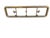 Gold Art Deco Coat Rack, 1940s For Sale - Image 8 of 8