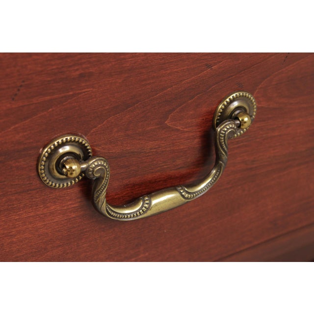 Durham Cherry 8 Drawer Dressing Chest For Sale - Image 10 of 15