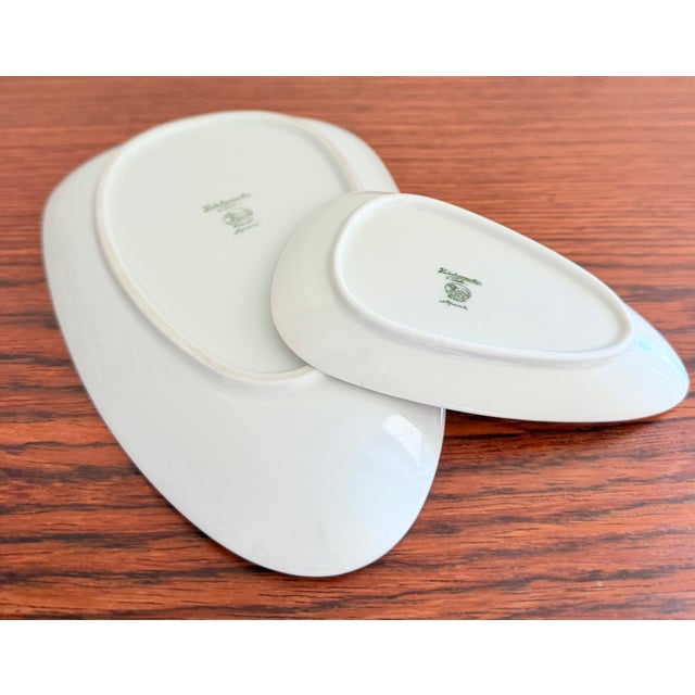 Mid-Century Modern Small German Hutschenreuther Trays, 1960s, Set of 2 For Sale - Image 3 of 11