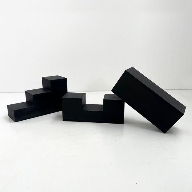 Mid-Century Modern Coffee Tables by Gli Scacchi for Mario Bellini for B&B Italia, 1970s, Set of 3 For Sale - Image 3 of 13