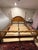 American Vintage Thomasville American Oak King Size Bed For Sale - Image 3 of 9