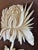 Bone Mid 20th Century Framed Hand Carved Bone Wall Art Pair Pagoda & Flower For Sale - Image 7 of 11