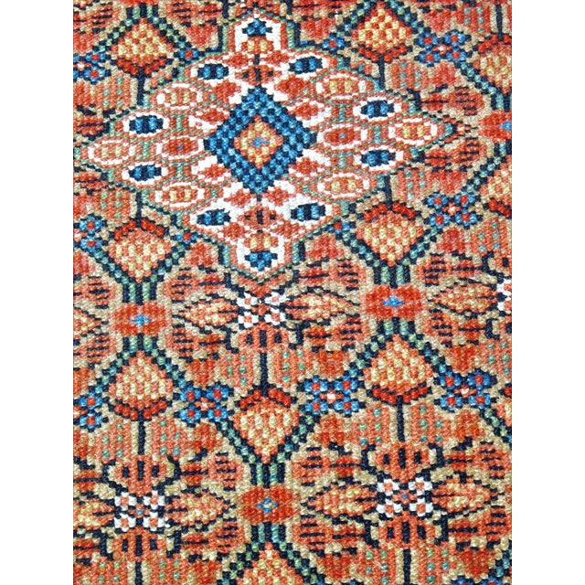 Early 1900 Antique Hand Knotted Persian Sarab Runner Rug. 3'x 16' For Sale - Image 11 of 12