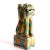 Asparagus Kangxi Sancai Glazed Biscuit Chinese Foo Dogs - a Pair For Sale - Image 8 of 13