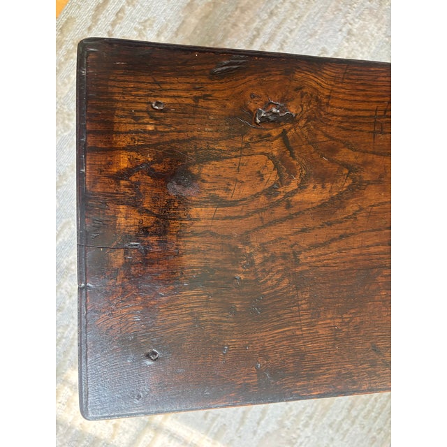 JacobeanStyle Oak Joint Stool, 19th Century For Sale - Image 9 of 10