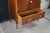 Wood Antique Victorian Walnut Gentleman's Chest of Drawers Cabinet Console 35" For Sale - Image 7 of 14