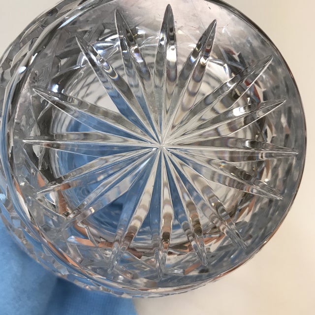 Ceska Clear Crystal Vase Chairish