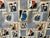 Mid-Century Modern Italian Furnishing Fabric from TST, 1960s For Sale - Image 3 of 6