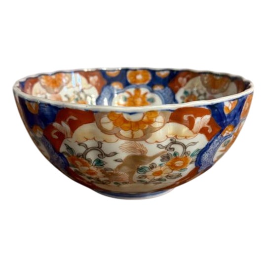 Antique Japanese Imari Bowl, 1900 For Sale