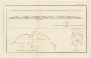 Antique Map of the Islands Within the Queen Charlottes Islands