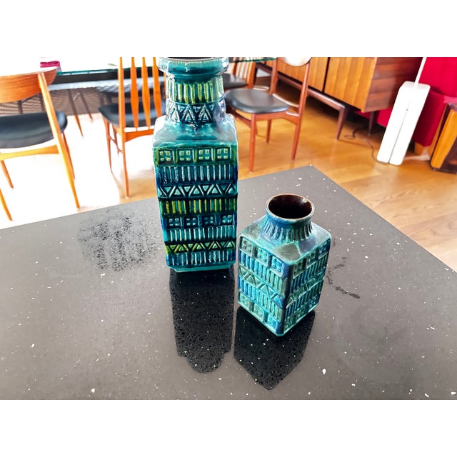 Vases by Bodo Mans for Bay Keramik, Germany, 1960, Set of 2 For Sale - Image 10 of 10