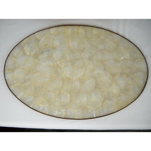 Capiz Shell Oval Placemats, S/6 Chairish