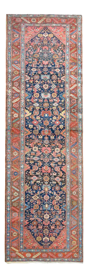 Early 20th Century Vintage Heriz Runner