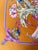 Hermes Regina silk scarf, 1988. This scarf depicts a large bouquet of various flowers, ranging from thistles and peonies...