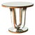 French Vintage Mirrored Gueridon Side Table For Sale