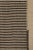 Handwoven in wool, this new 5x7 Rez Kilim showcases a bold striped design in an ivory field. Its minimalist geometric...