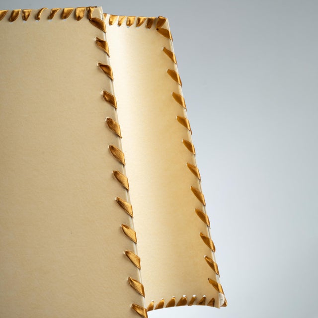 Beige Italian Earthenware Table Lamp, 1930s For Sale - Image 8 of 10