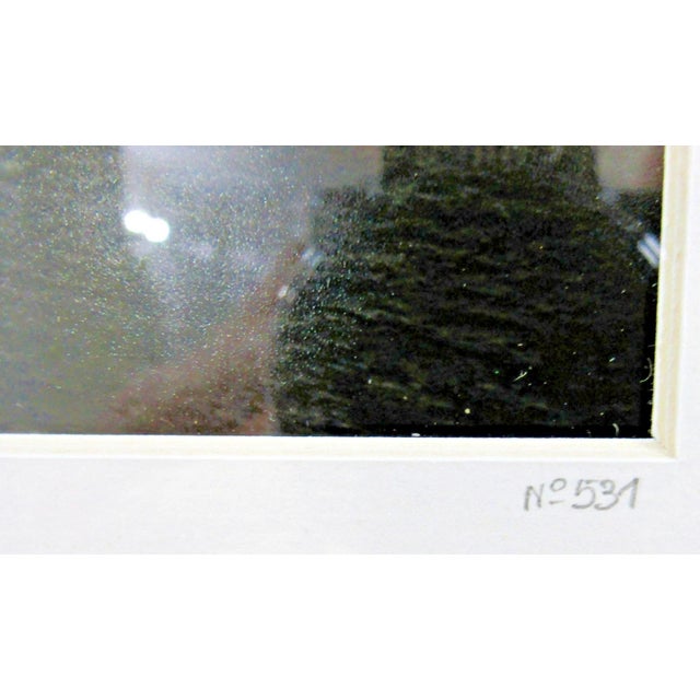 1990s 1990s Sarolta Ban Cloudladder No. 531 Digital Photo Manipulation Framed Behind Glass For Sale - Image 5 of 8