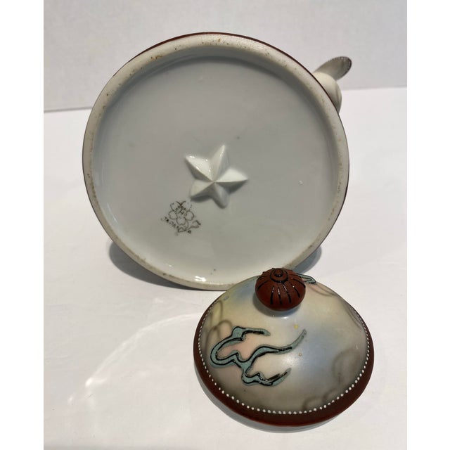Ceramic 1920's Morriage Dragonware Tea Set by Hotta Yu Shoten and Co.- 3 Pieces For Sale - Image 7 of 12