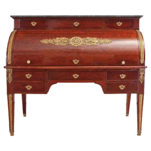 French Empire Mahogany Office Writing Table, 1810