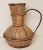 Vintage Large Woven Cane Rattan Pitcher For Sale - Image 12 of 12
